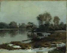 Flood Waters, 1880s. Artist: Yendogurov, Ivan Ivanovich (1861-1898)