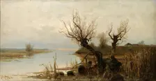 Flood Waters, 1890. Artist: Klever, Juli Julievich (Julius), von (1850-1924)