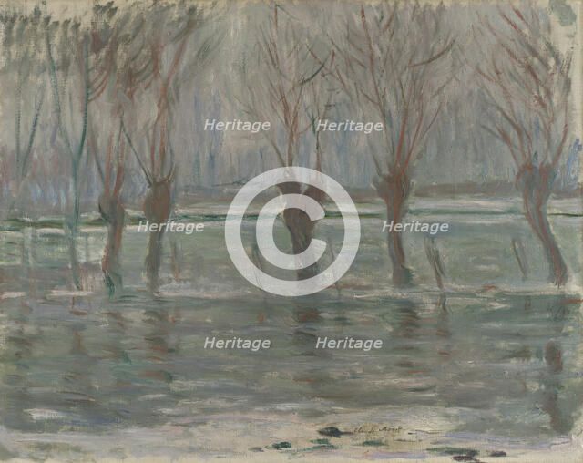 Flood Waters, 1896. Artist: Monet, Claude (1840-1926)