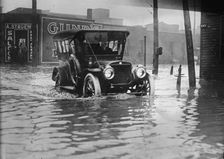 Flooded Cleveland, between c1910 and c1915. Creator: Bain News Service