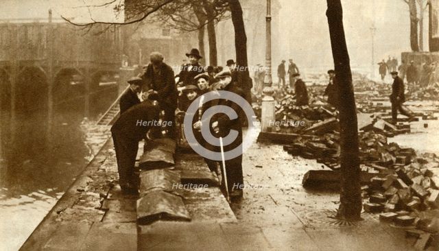 Flooding in London, 1928, (1935). Creator: Unknown.