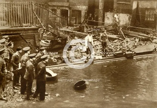 Flooding in London, 1928, (1935). Creator: Unknown.