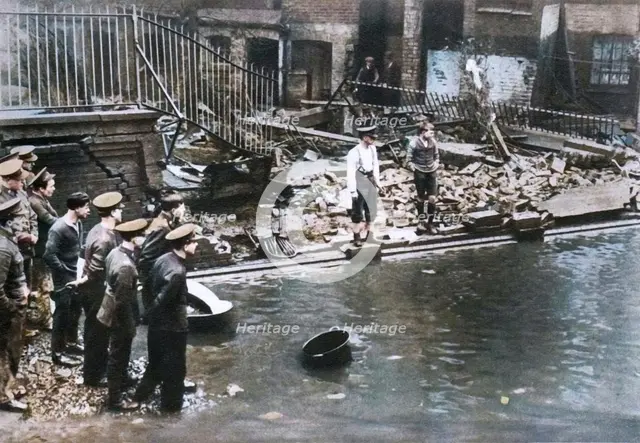 Flooding in London, 1928, (1935). Creator: Unknown.
