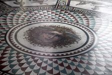 Floor mosaic in the Pavilion Hall, State Hermitage Museum, St Petersburg, Russia, 1847-1851. Artist: Andrei Ivanovich Stakenschneider