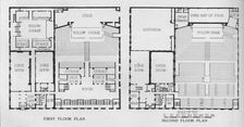 Floor plans, the Masonic Temple, Birmingham, Alabama, 1924