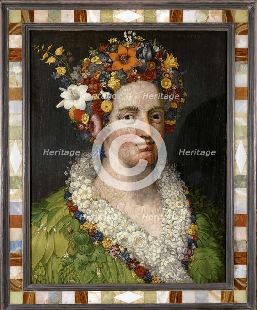 Flora, 1589. Creator: Arcimboldo, Giuseppe (1527-1593).
