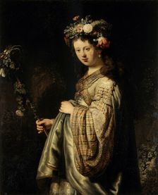 Flora 1634. Artist: Rembrandt Harmensz van Rijn