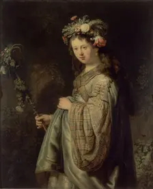 Flora, 1634. Creator: Rembrandt Harmensz van Rijn