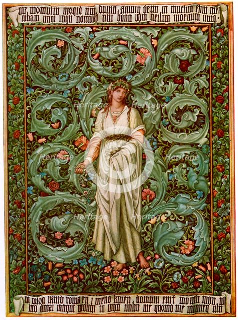 'Flora', 1886 (1934). Creator: Unknown.