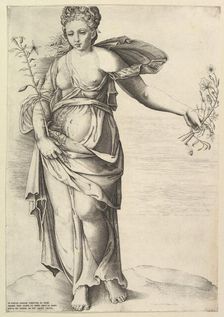 Flora, ca. 1560-70. Creator: Unknown