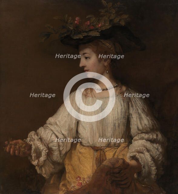 Flora, ca. 1654. Creator: Rembrandt Harmensz van Rijn.