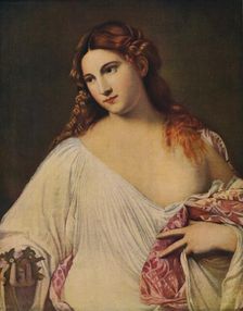 Flora c1515-1517, (c1915). Artist: Titian