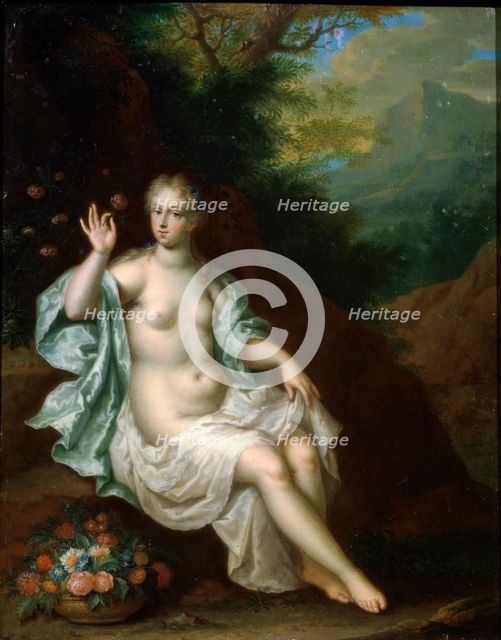 'Flora', Dutch painting of 17th century. Artist: Pieter Borm