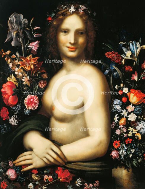 Flora (La Nuda), ca. 1600. Creator: Procaccini, Carlo Antonio (1571-1630).