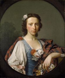 Flora MacDonald, 1749. Artist: Allan Ramsay