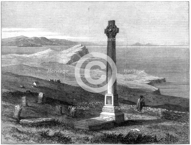 Flora Macdonald's monument, Kilmuir, Isle of Skye, Scotland, 1872. Artist: Unknown