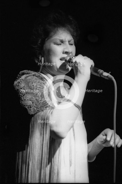 Flora Purim, Ronnie Scott's Jazz Club, Soho, London, May 1989. Creator: Brian O'Connor.