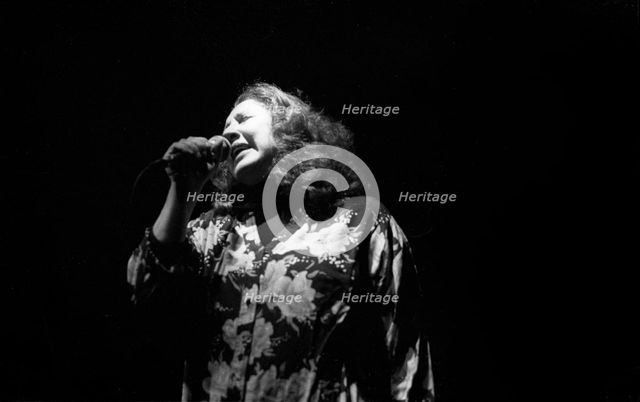 Flora Purim, Ronnie Scott's Jazz Club, Soho, London, Jan 1995. Creator: Brian O'Connor.