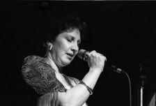 Flora Purim, Ronnie Scott's Jazz Club, Soho, London, May 1989. Creator: Brian O'Connor