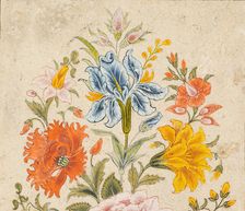 Floral Bouquet (image 3 of 3), between 1700 and 1750. Creator: Unknown