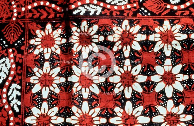 Floral Design, Indonesia, c20th Century. Artist: Unknown