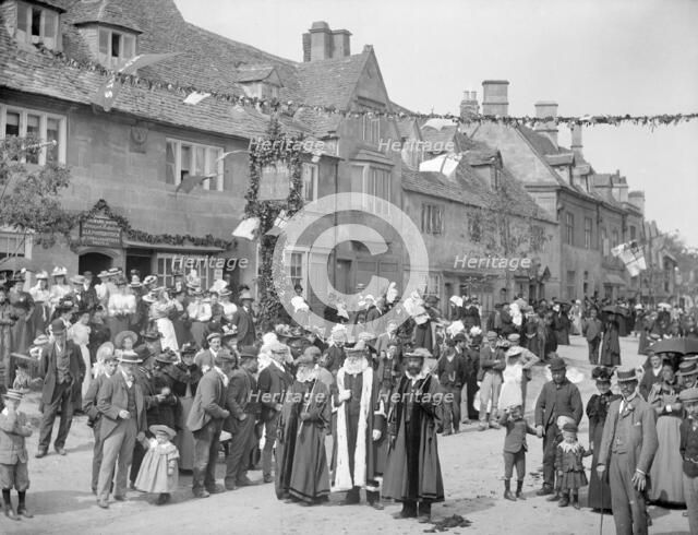 Floral Festival, Chipping Campden, Gloucestershire, 1896. Artist: Henry Taunt