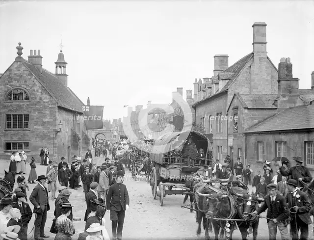 Floral Festival, Chipping Campden, Gloucestershire, 1897. Artist: Henry Taunt