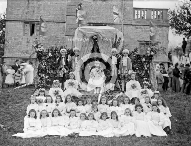 Floral Festival, Chipping Campden, Gloucestershire, 1897. Artist: Henry Taunt