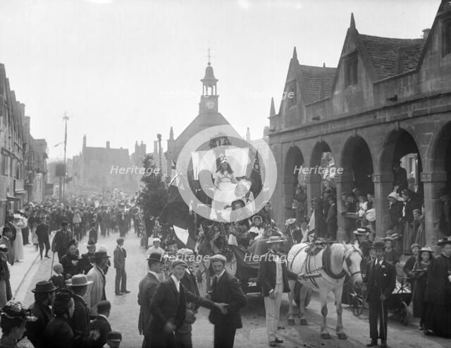 Floral Festival, Chipping Campden, Gloucestershire, 1900. Artist: Henry Taunt