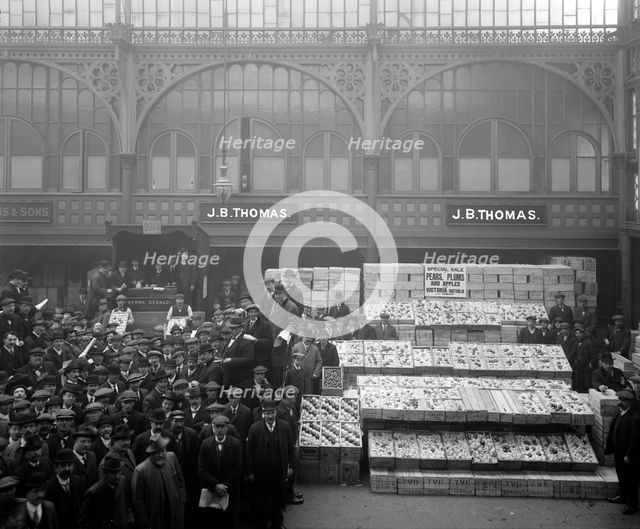 Floral Hall, Covent Garden, London, 1913. Artist: Bedford Lemere and Company