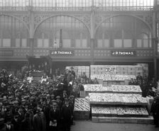 Floral Hall, Covent Garden, London, 1913. Artist: Bedford Lemere and Company