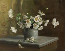 Floral Still Life, between 1880 and 1890. Creator: Charles Ethan Porter