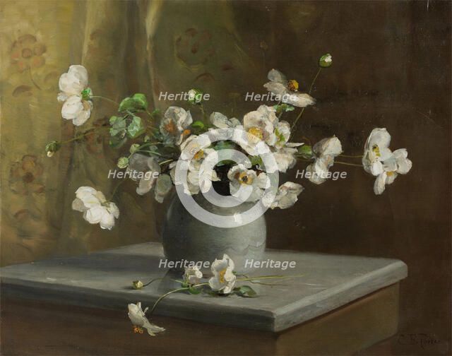 Floral Still Life, between 1880 and 1890. Creator: Charles Ethan Porter.