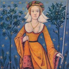 Flore - Deesse Des Fleurs 1403, (1939). Artist: Master of Berry's Cleres Femmes