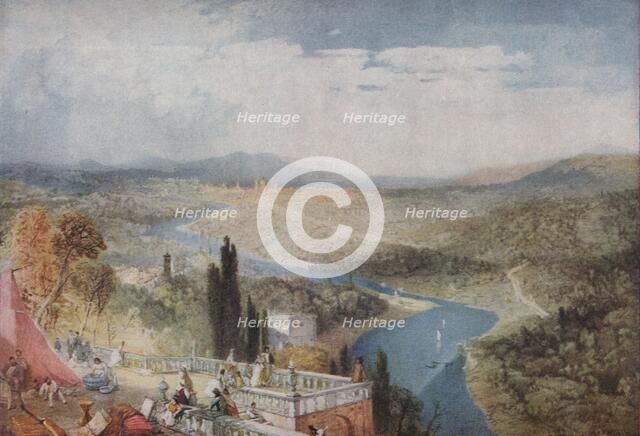 'Florence', 1839, (1918). Artist: James Baker Pyne.