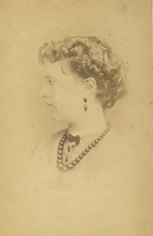 Florence Anne Claxton, 1860s. Creator: John & Charles Watkins