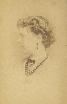 Florence Anne Claxton, 1860s. Creator: John & Charles Watkins