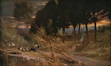 Florence: Evening 1896, (c1930). Creator: Albert Goodwin