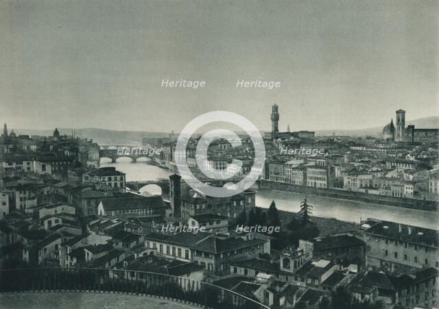 Florence, Italy, 1927. Artist: Eugen Poppel.