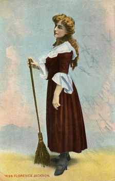 Florence Jackson, British actress, c1908