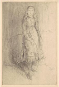 Florence Leyland, 1874. Creator: James Abbott McNeill Whistler