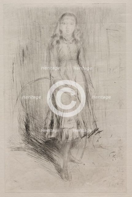 Florence Leyland. Creator: James McNeill Whistler (American, 1834-1903).