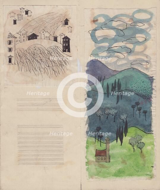 Florence leaflet, 1952. Creator: Shirley Markham.