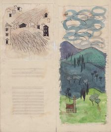 Florence leaflet, 1952. Creator: Shirley Markham