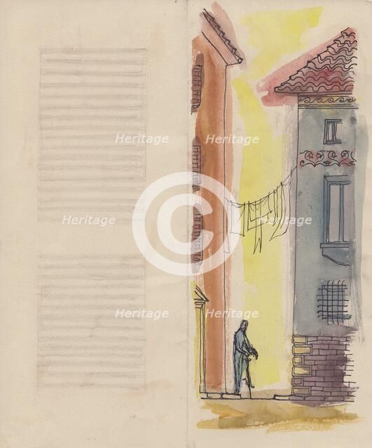 Florence leaflet, 1952. Creator: Shirley Markham.