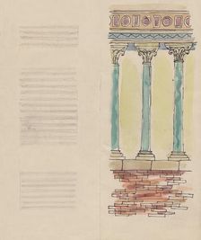 Florence leaflet, 1952. Creator: Shirley Markham