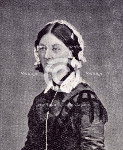 Florence Nightingale, c1860.  Creator: Unknown.