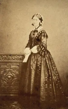 Florence Nightingale, c1860s. Creator: Henry Lenthall