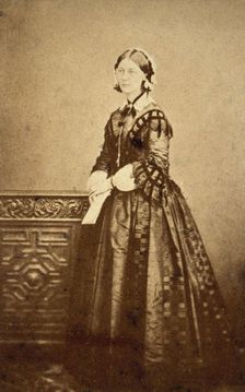 Florence Nightingale, c1860s. Creator: Henry Lenthall