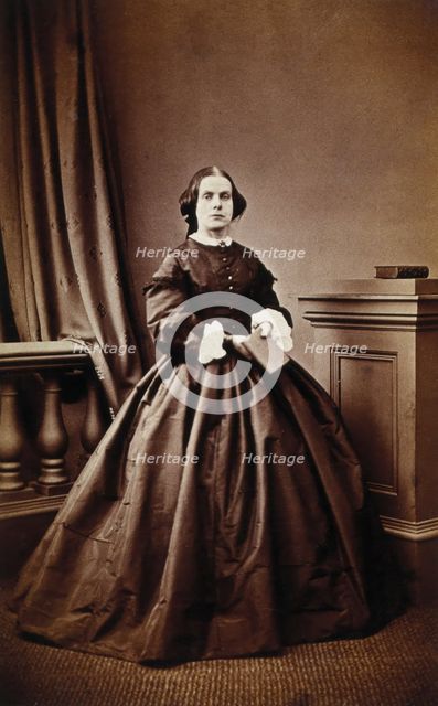 Florence Nightingale (?), c1870s. Creator: Unknown.